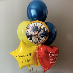 Фонтан из шаров "Бэтмен Мини"