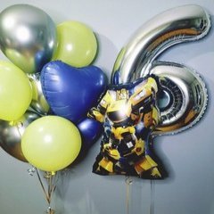 Композиция из шаров "Трансформер на 6 лет"