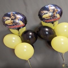 Фонтаны из шаров "Трансформеры"