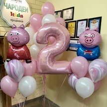 Композиция из шаров