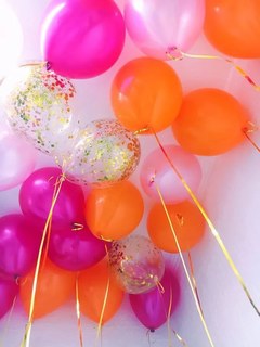 Шары "Апельсиновый фреш", 20 шт.