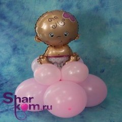 Композиция из шаров "Малышка"