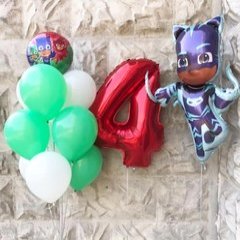 Композиция из шаров "Кэтбой на 4 года"