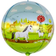 Шар сфера 3Д "Любимая ферма"