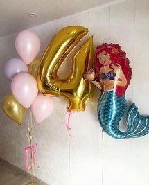 Композиция из шаров 