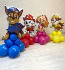 Композиция из шаров 