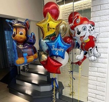 Композиция из шаров 