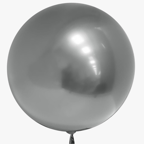 Шар "Сфера 3Д Деко Бабл (Deco Bubble)" (Серебро), хром