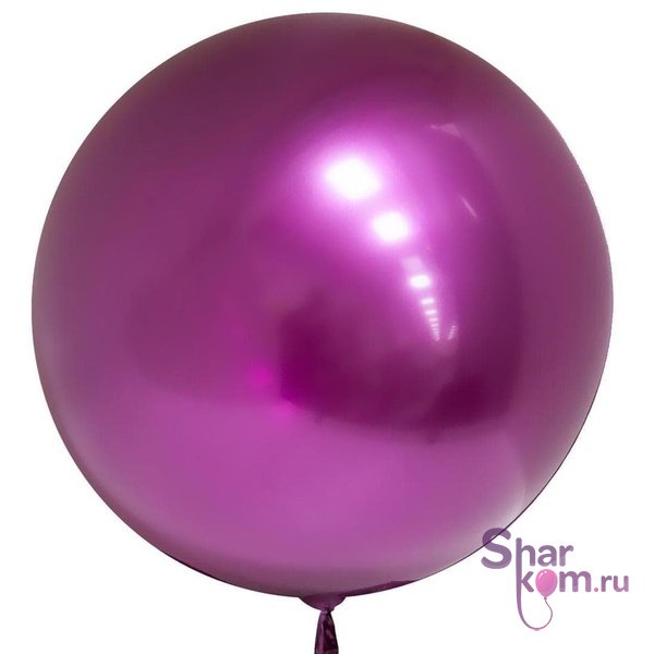 Шар "Сфера 3Д Деко Бабл (Deco Bubble)" (Фуше), хром