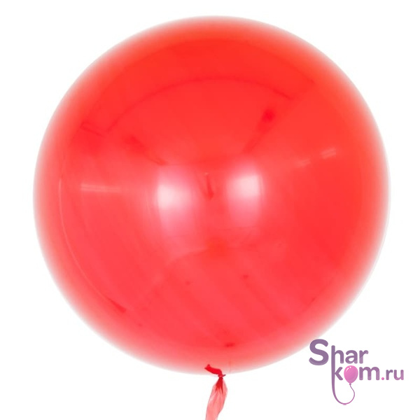 Шар "Сфера 3Д Деко Бабл (Deco Bubble)" (Красный), глянец