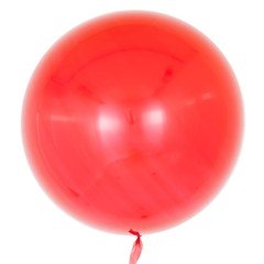 Шар "Сфера 3Д Деко Бабл (Deco Bubble)" (Красный), глянец