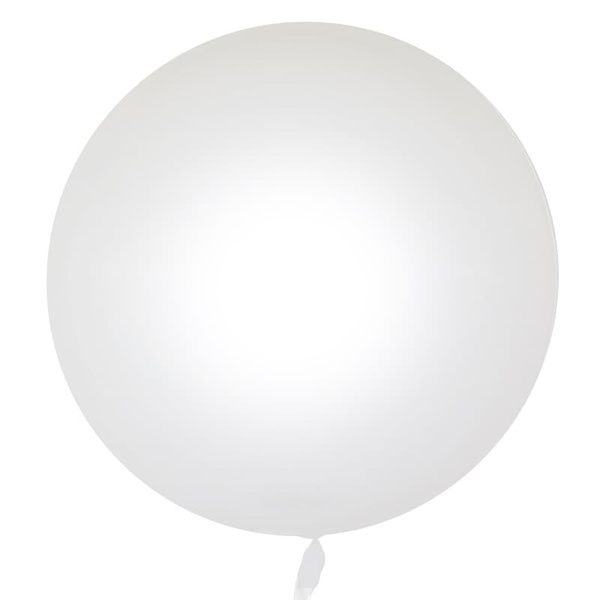 Шар "Сфера 3Д Деко Бабл (Deco Bubble)" (Белый), глянец