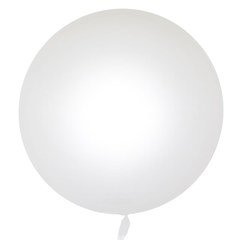 Шар "Сфера 3Д Деко Бабл (Deco Bubble)" (Белый), глянец
