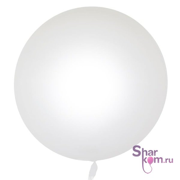 Шар "Сфера 3Д Деко Бабл (Deco Bubble)" (Белый), глянец