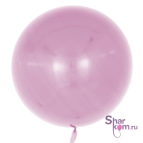 Шар "Сфера 3Д Деко Бабл (Deco Bubble)" (Пыльная Роза), глянец