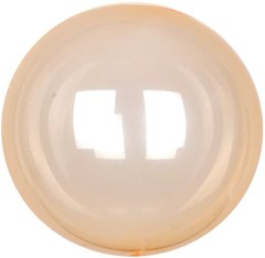 Шар "Сфера 3Д Деко Бабл (Deco Bubble)" (Оранжевый), кристалл