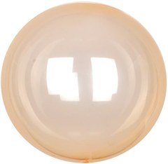 Шар "Сфера 3Д Деко Бабл (Deco Bubble)" (Оранжевый), кристалл