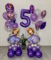 Композиция из шаров 