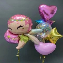 Композиция из шаров "Маленькая фея"
