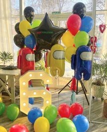 Композиция из шаров
