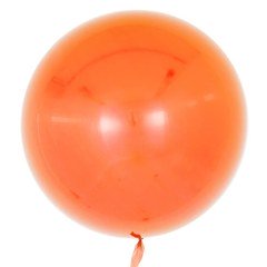Шар "Сфера 3Д Деко Бабл (Deco Bubble)" (Оранжевый), глянец