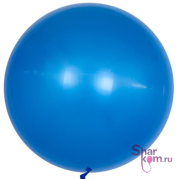 Шар "Сфера 3Д Бабл (Bubble)" Синий, глянец