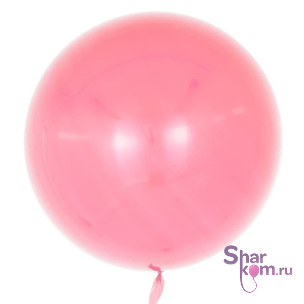 Шар "Сфера 3Д Деко Бабл (Deco Bubble)" (Светло-розовый), глянец