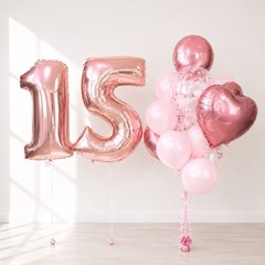 Композиция из шаров "15"