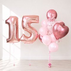 Композиция из шаров "15"