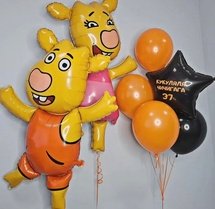 Композиция из шаров