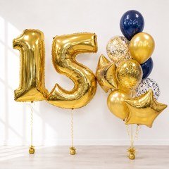 Композиция из шаров "15-летие"