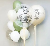 Композиция из шаров