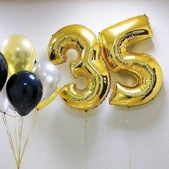 Композиция из шаров "35 лет"