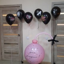 Композиция из шаров