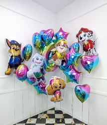 Композиция из шаров 