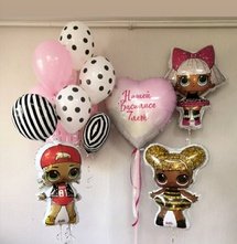Композиция из шаров 