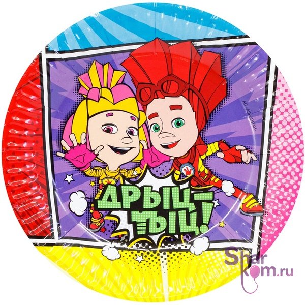 Тарелки "Фиксики Комиксы", 17 см.