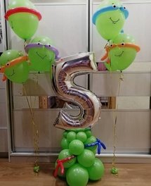 Композиция из шаров 