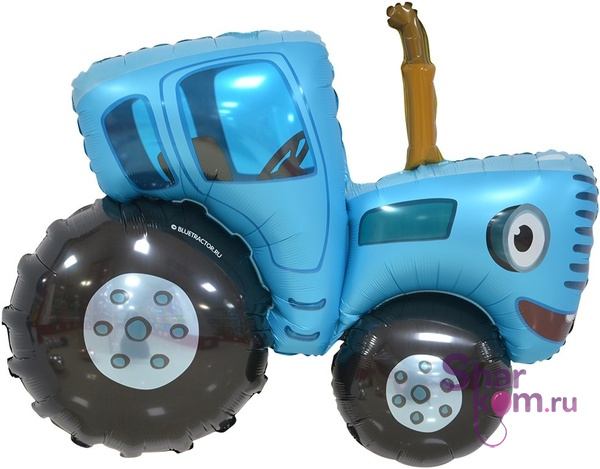 Фигура "Синий трактор", 101 см.