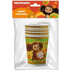 Стаканы "Чебурашка"