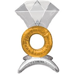 Фигура на подставке "Кольцо с бриллиантом"
