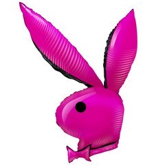 Фигура "Заяц", розовый