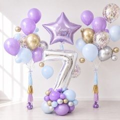 Композиция из шаров "Супер сет на 7 лет"