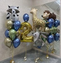 Композиция из шаров 