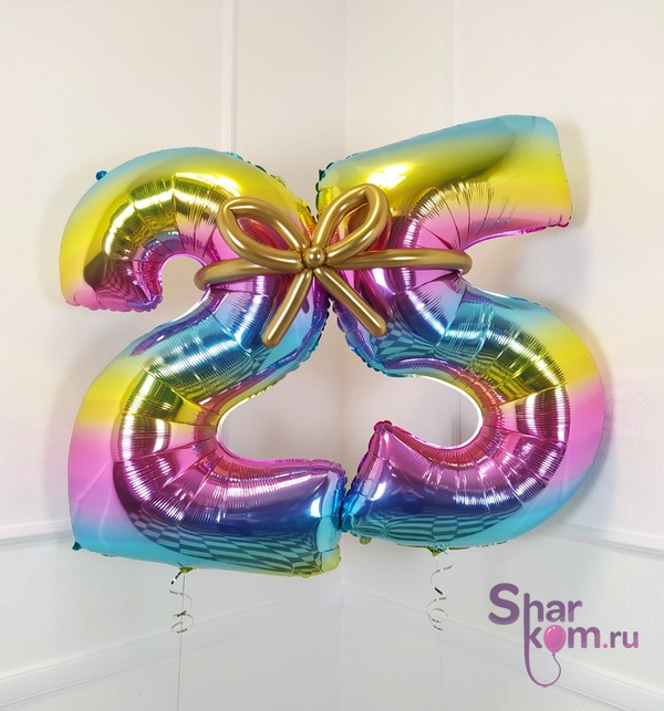 Цифры "25"