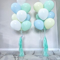 Фонтаны из шаров "Макарунс для мальчика"