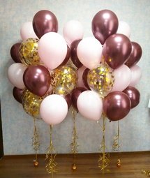 Фонтаны из шаров 