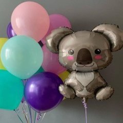 Композиция из шаров "Коала ассорти"