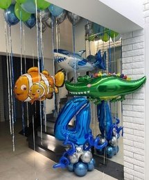 Композиция из шаров 