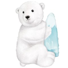 Фигура "Полярный медведь", 89 см.